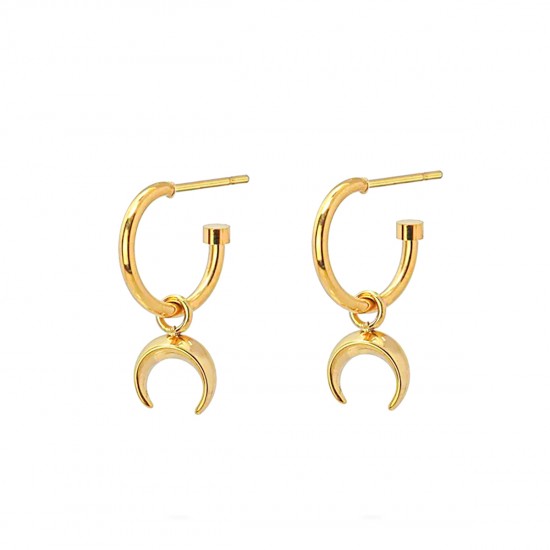 Серьги HOOP NATURAL ELEMENTS