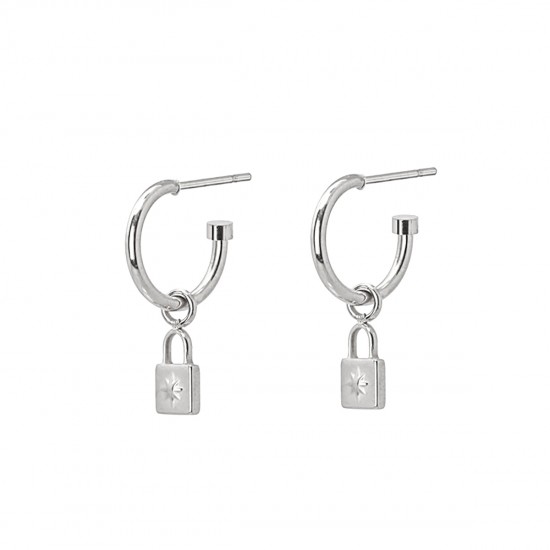 Серьги HOOP NATURAL ELEMENTS