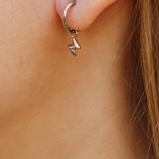 Серьги HOOP NATURAL ELEMENTS