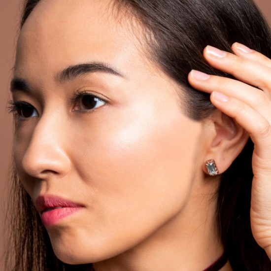 Серьги Багет