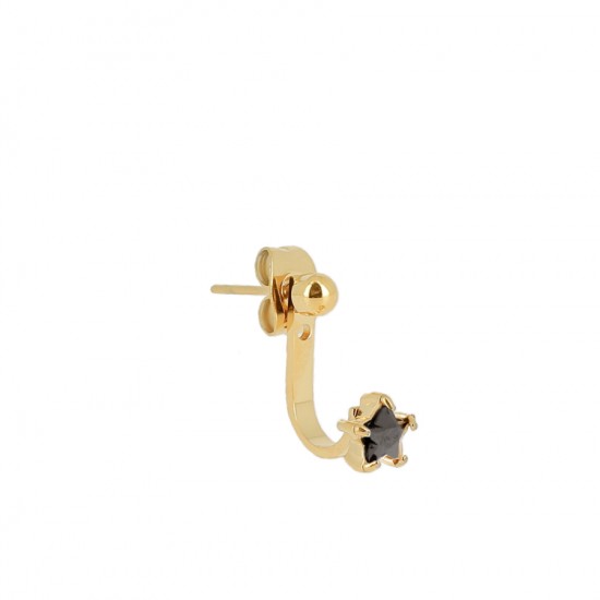 Серьга-пирсинг SLA22049-01BLK