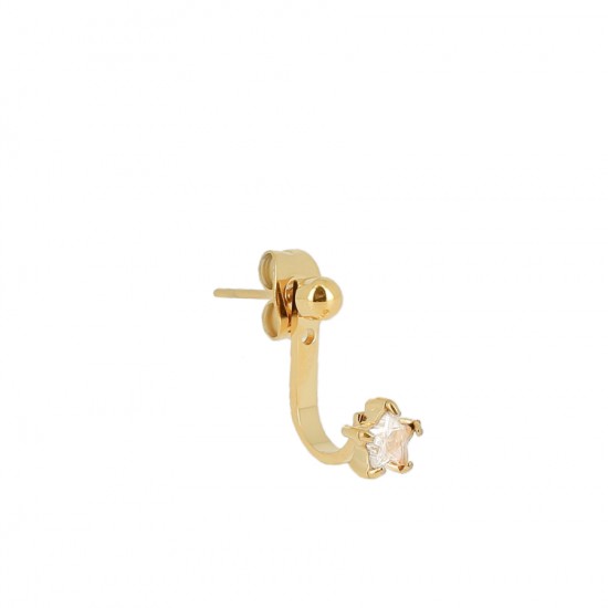 Серьга-пирсинг SLA22049-01WHT