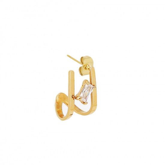 Серьга-пирсинг SLA22053-01WHT