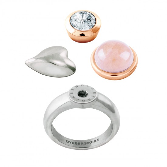 Набор: кольцо+3основания COMPLIMENTS RING SET GOLD