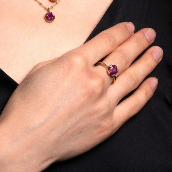 Кольцо Цветок